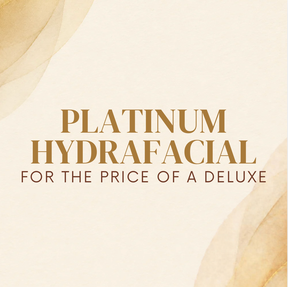 Platinum Hydrafcial