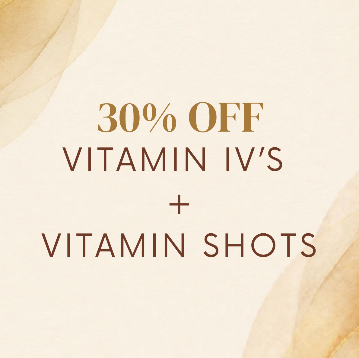 Vitamin IV's + Vitamin Shots