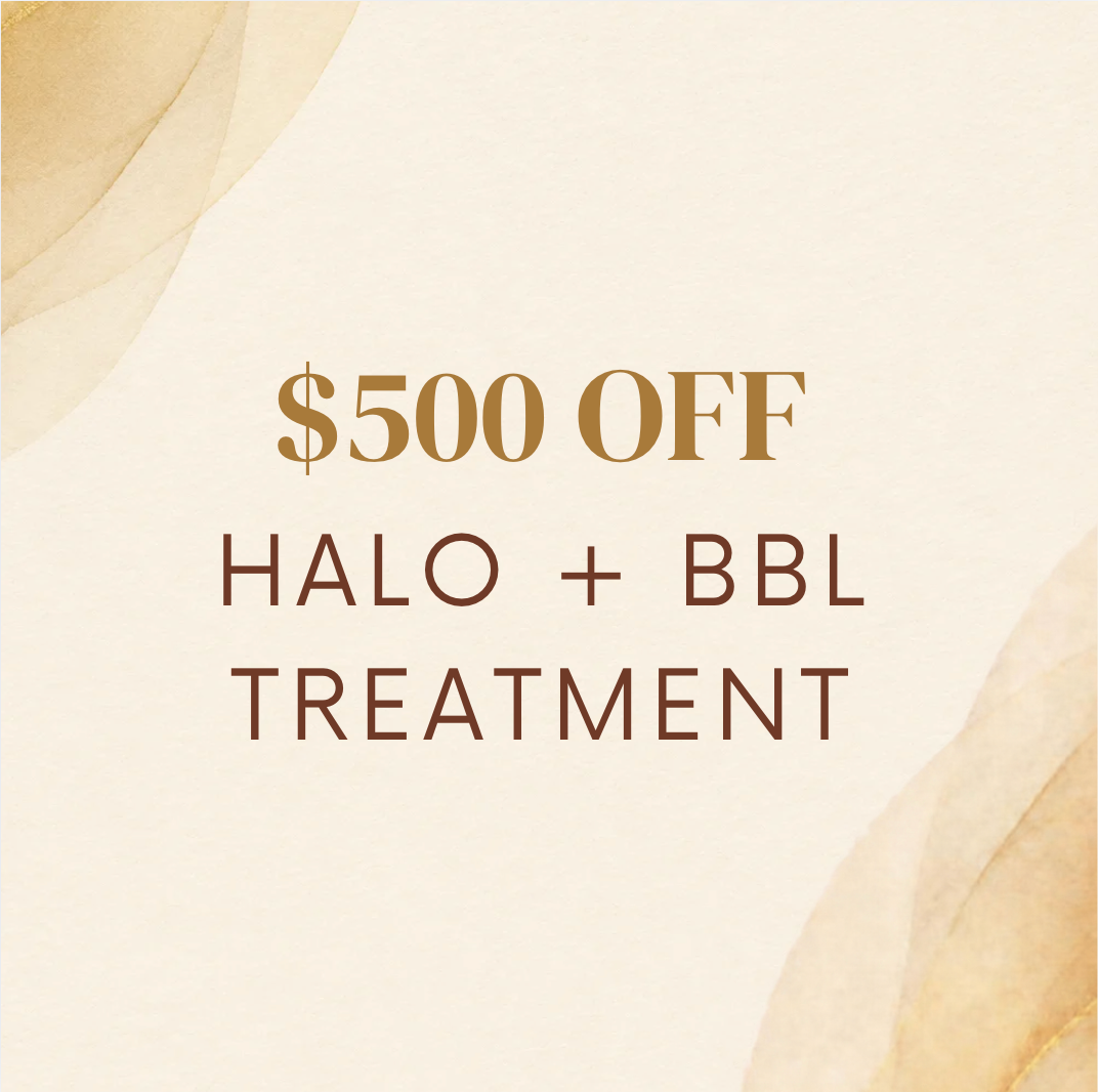 HALO + Broadband Light Treatment